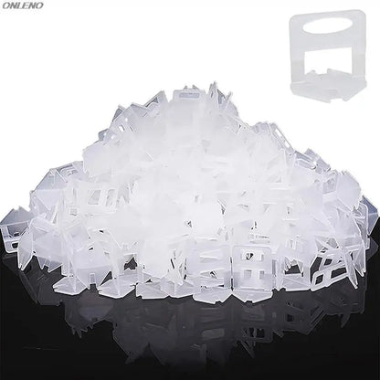100PCS 1Mm Tile Leveling System Clips PE Material Spacers for Ceramic Wall Tile Leveling Construction Tools
